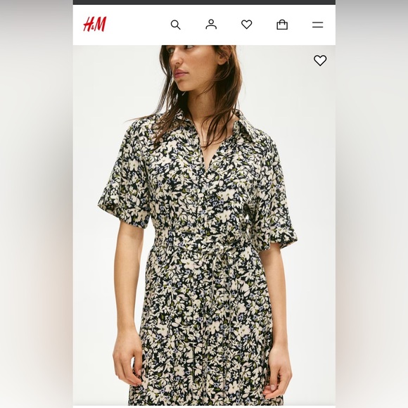 H&M Tie Belt Dress - Picture 2 of 5